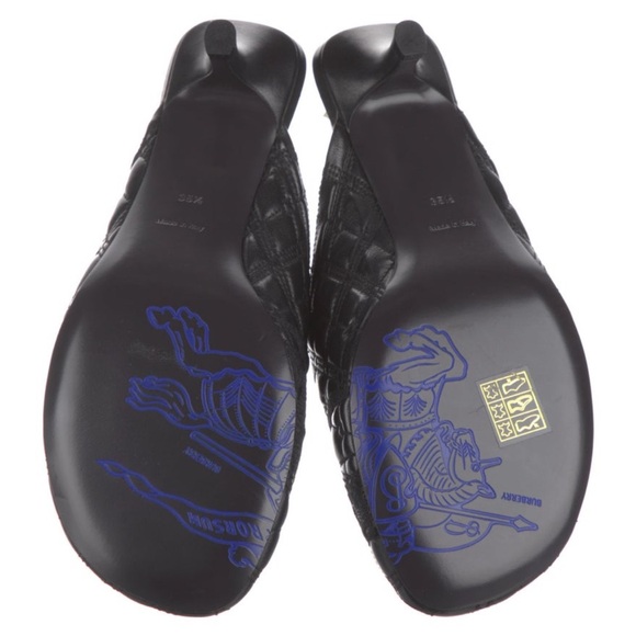 Burberry leather mules - Picture 4 of 4